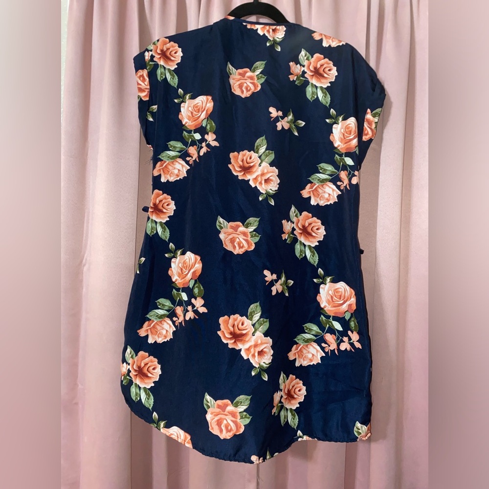 Wishful Park Navy Floral Dress